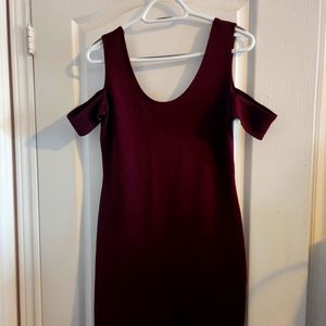 Cold Shouldress mini dress